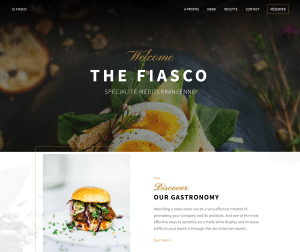 capture d'écran formation site restauration - fait par Delphine MARIANI 